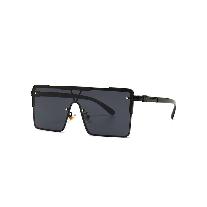 Firkantede moderne solbriller slidstærkt komfortabelt blokerende ultraviolet lys velegnet til alle slags ansigtsformede solbriller: 01