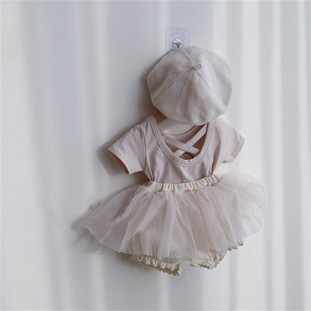 Jupe Tutu pour petites filles, vêtement court, doux et respirant, en tulle fin, pour enfants, printemps et été