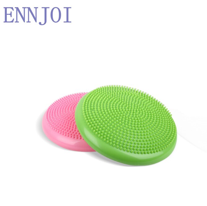 34CM Yoga Balls Pad Wheel Stability Balance Ball Massage Cushion for Fitness Pilates Pad Gym Exercise Balance Ball