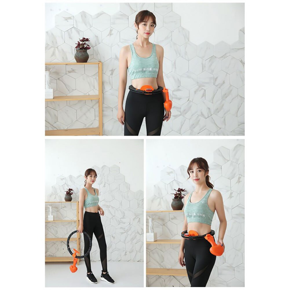 Smart Fitness Hoop Thin Waist Girls Abdomen Bodybuilding Weight Loss Circle Fitness Equipment Accessories