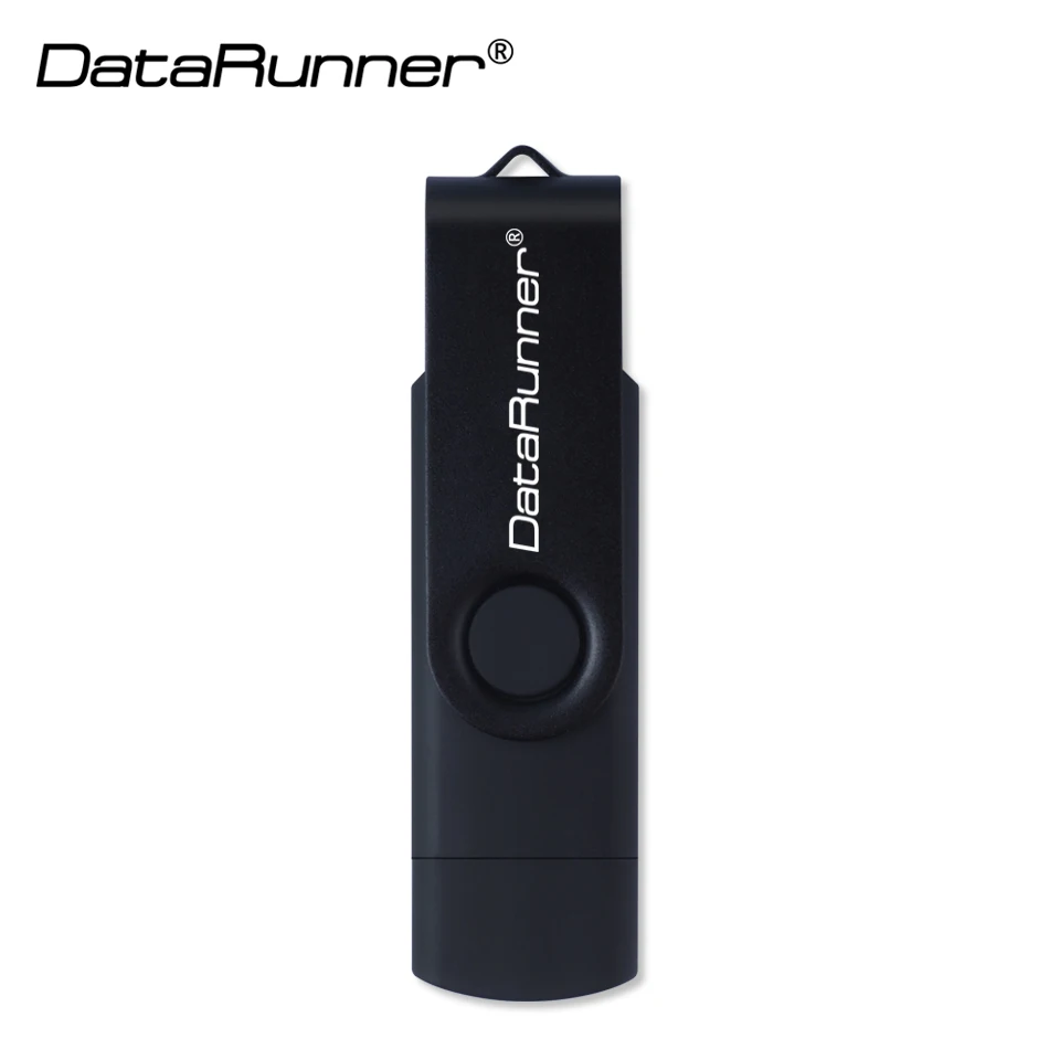 DataRunner USB 2.0 Flash Drive OTG Pen Drive 128GB USB Stick 8GB 16GB 32GB 64GB Pendrive Flash Disk voor MicroUSB Android/PC
