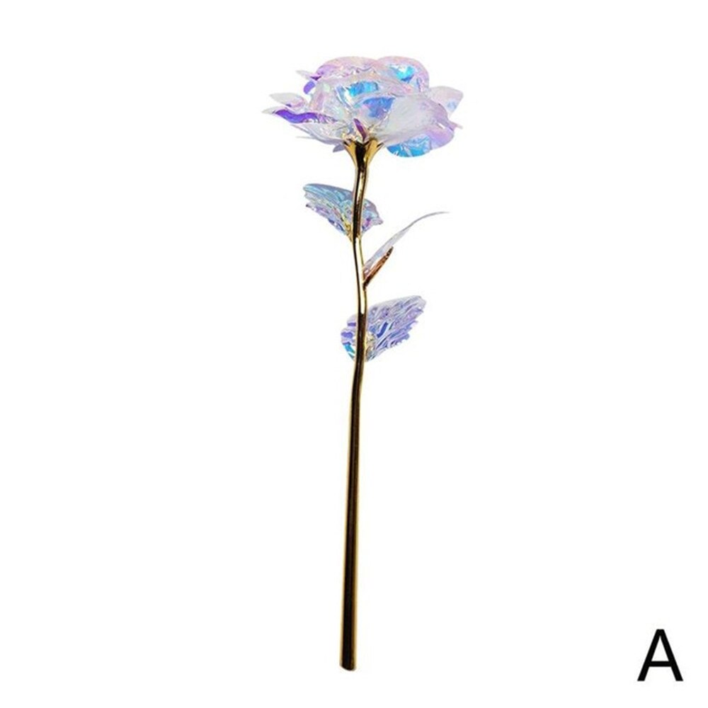 24K Gold Rose Flower Valentines Day Lover Lighting Rose for Mother's Day, Anniversary, Wedding, Birthday , Special Days: A