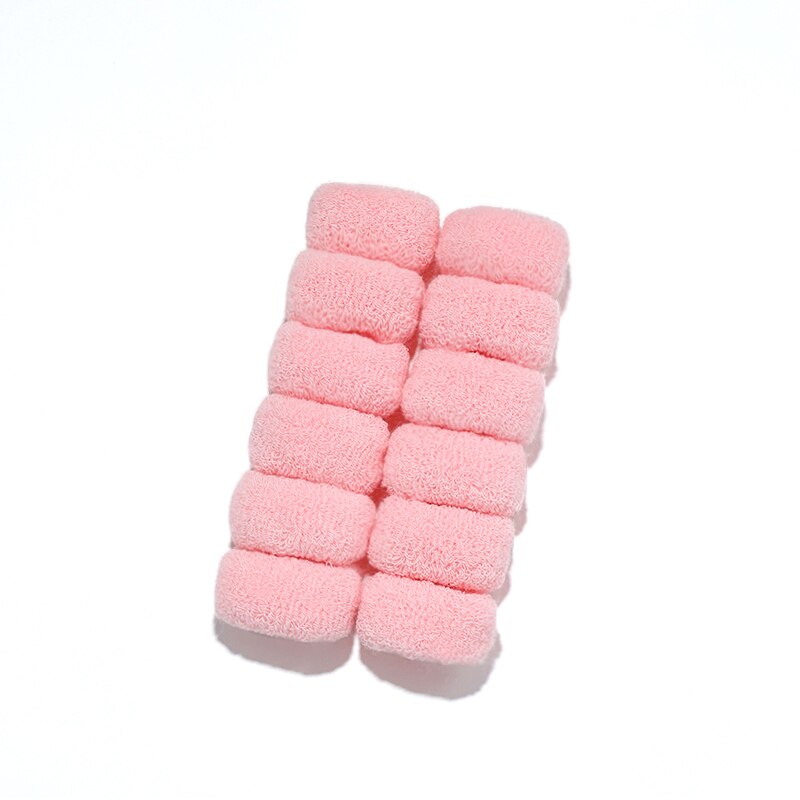 Coleteros elásticos para el pelo para niña y mujer, gomas suaves para el pelo, conjunto de accesorios para el cabello, 2/6/12 piezas