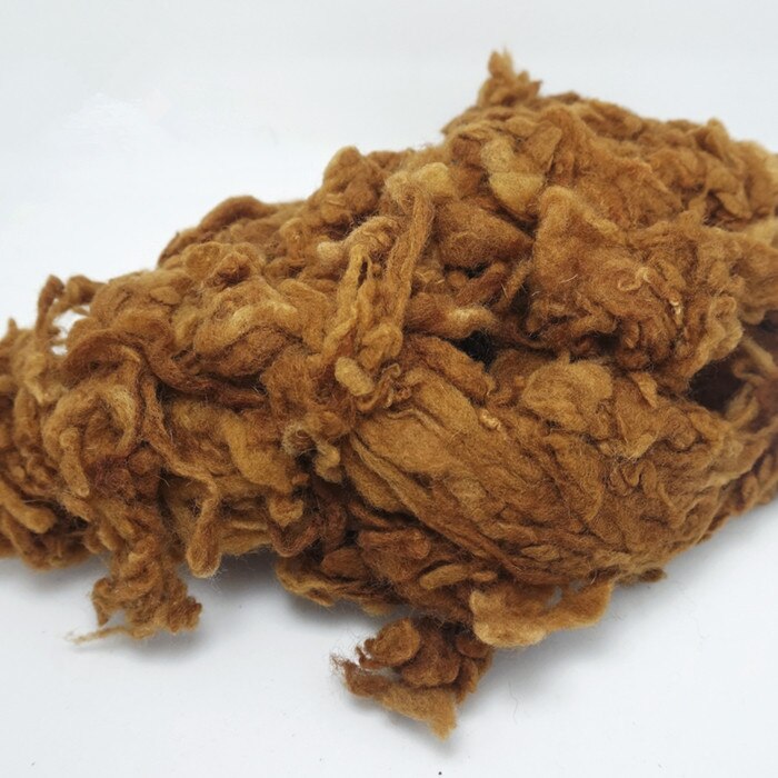 Coils van wolvilt Gekaard Schapenwol, Roving, Fiber, Naaldvilten, Spinning 50 g/bags DIY Baize poke poke fun: Teddy
