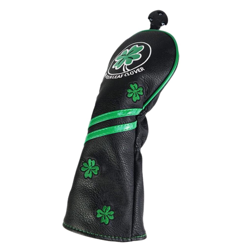 Yooghuge Golf Headcover Set - 3-teilige Wasserdichte Schlägerschoner Aus PU-Leder