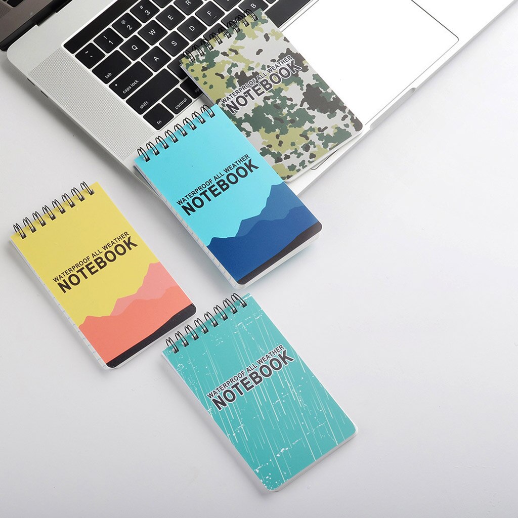 Waterproof Notepad Language Learning Coil Book Vocabulary Diary Notebook Weatherproof Field Pocket Memo Travel