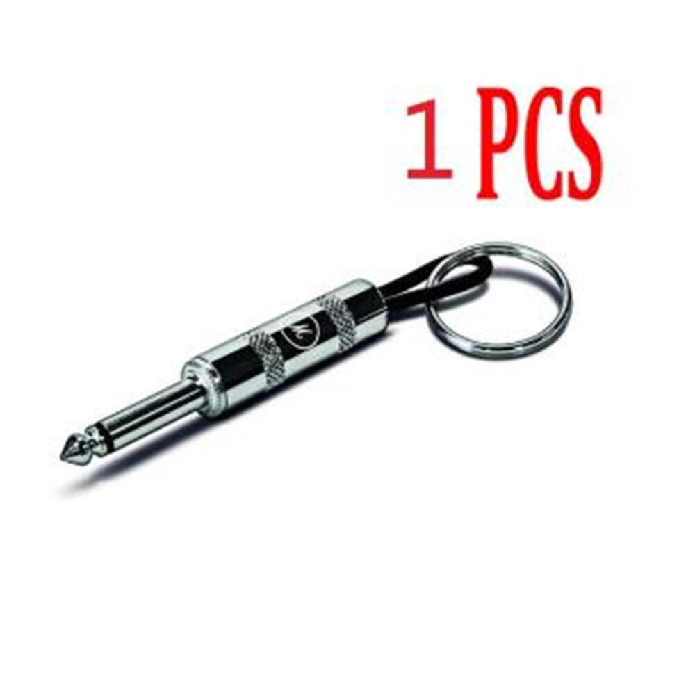 4 Stuks Gitaar Sleutelhanger Houder Woondecoratie Audio Plug Badkamer Accessoires Opknoping Haken Sleutelhanger Gitaar Sleutelhouder: Multicolor A1 1PC