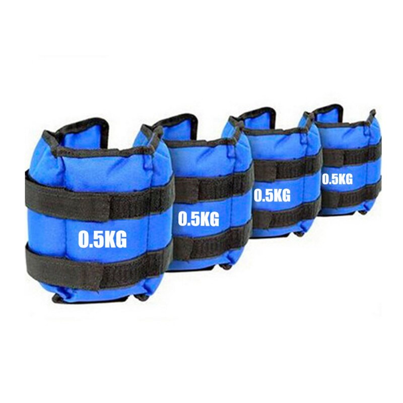 Adjustable Leg Ankle Weights Sand Bag Weights Straps Wrist Resistance Bands For Exercise Fitness Running