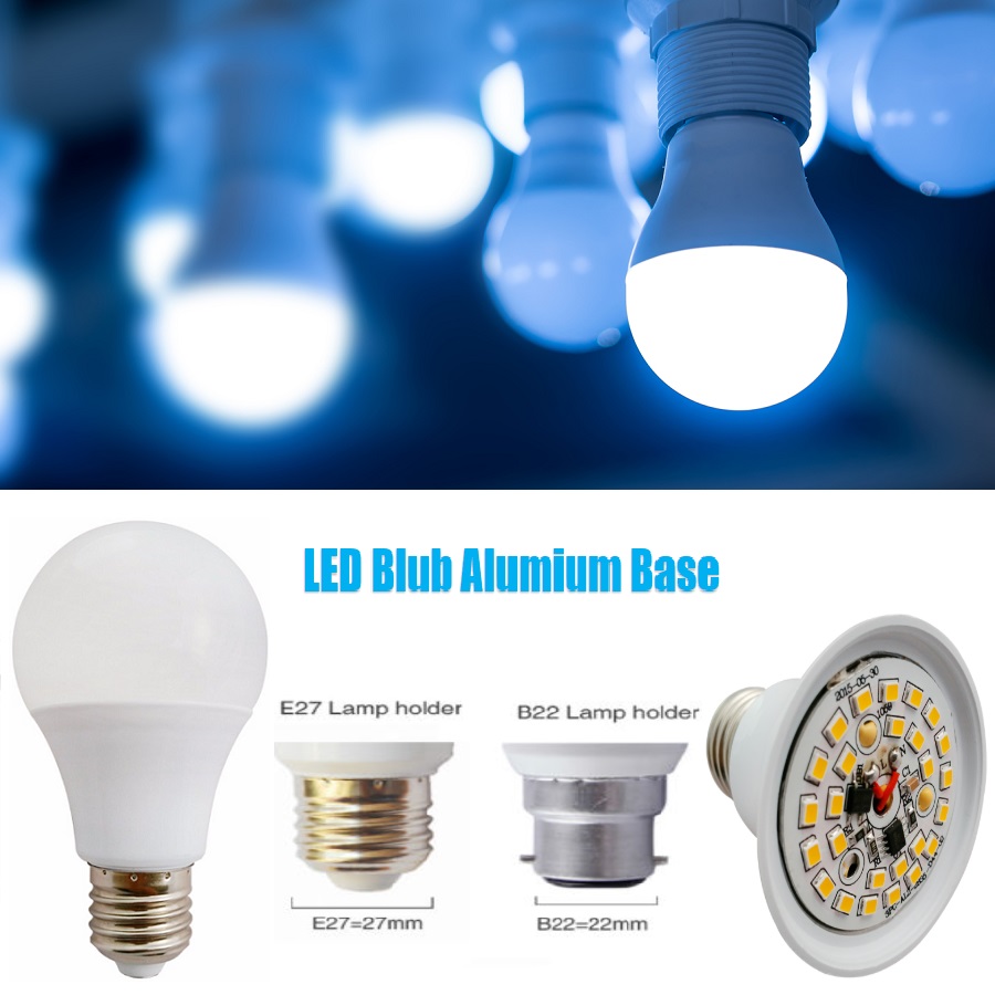 LED Bulb Lamps E27 B22 Lampada Lampe Bombilla Lamparas Bedroom Reading Downlight 6W 9W 12W 15W 18W 110V 220V Cold White Warm