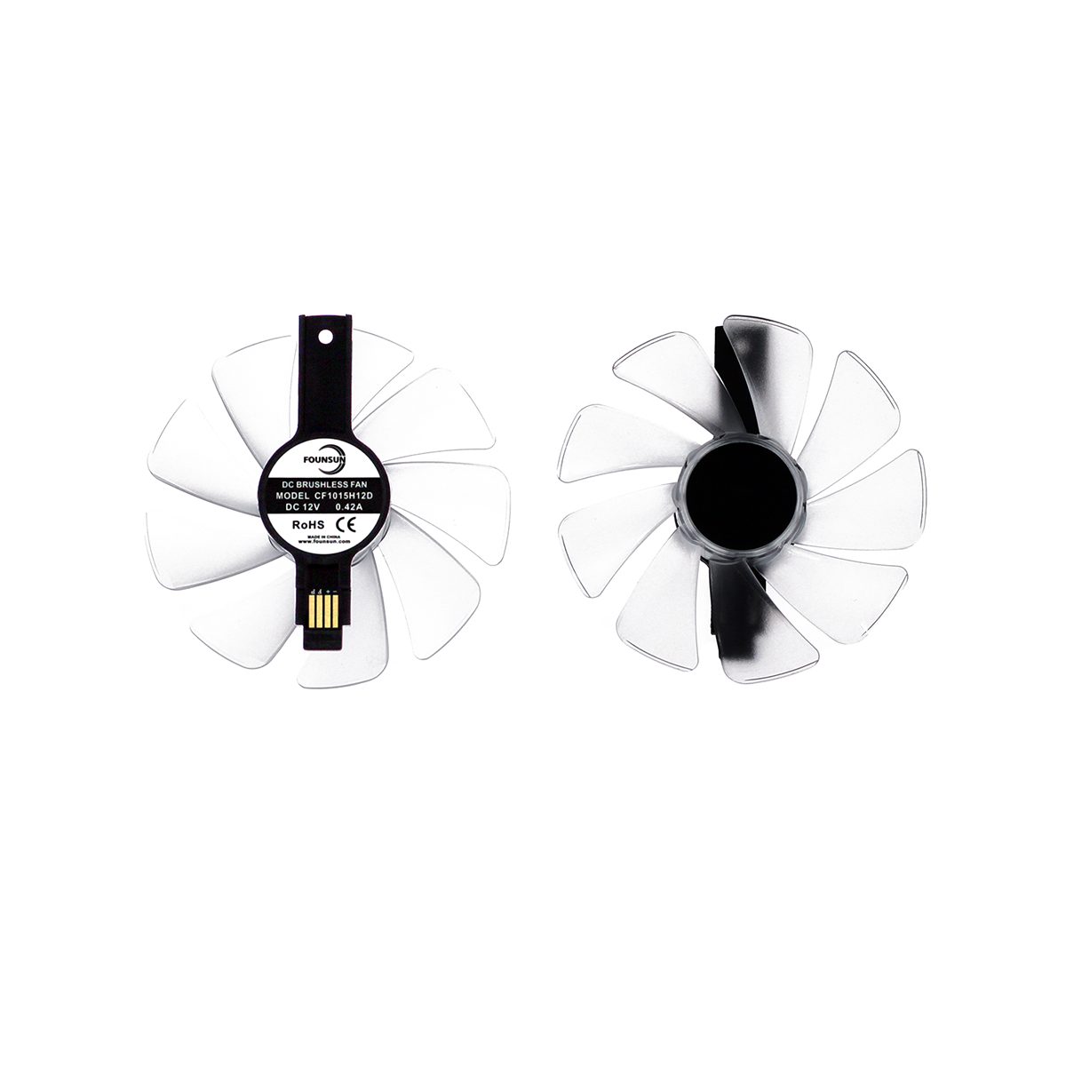 CF1015H12D Cooling Fan For Sapphire RX470 RX590 RX580 RX480 RX570 NITRO Special Edition Graphics Card Cooler Fan FD10015M12D
