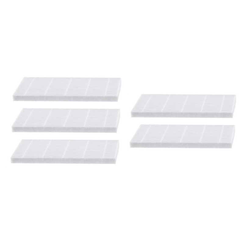 Robot Stofzuiger HEPA Filter Zijborstel voor Vileda VR 102 VR102 Robotstofzuiger Onderdelen Accessoires Vervanging: Lavendel