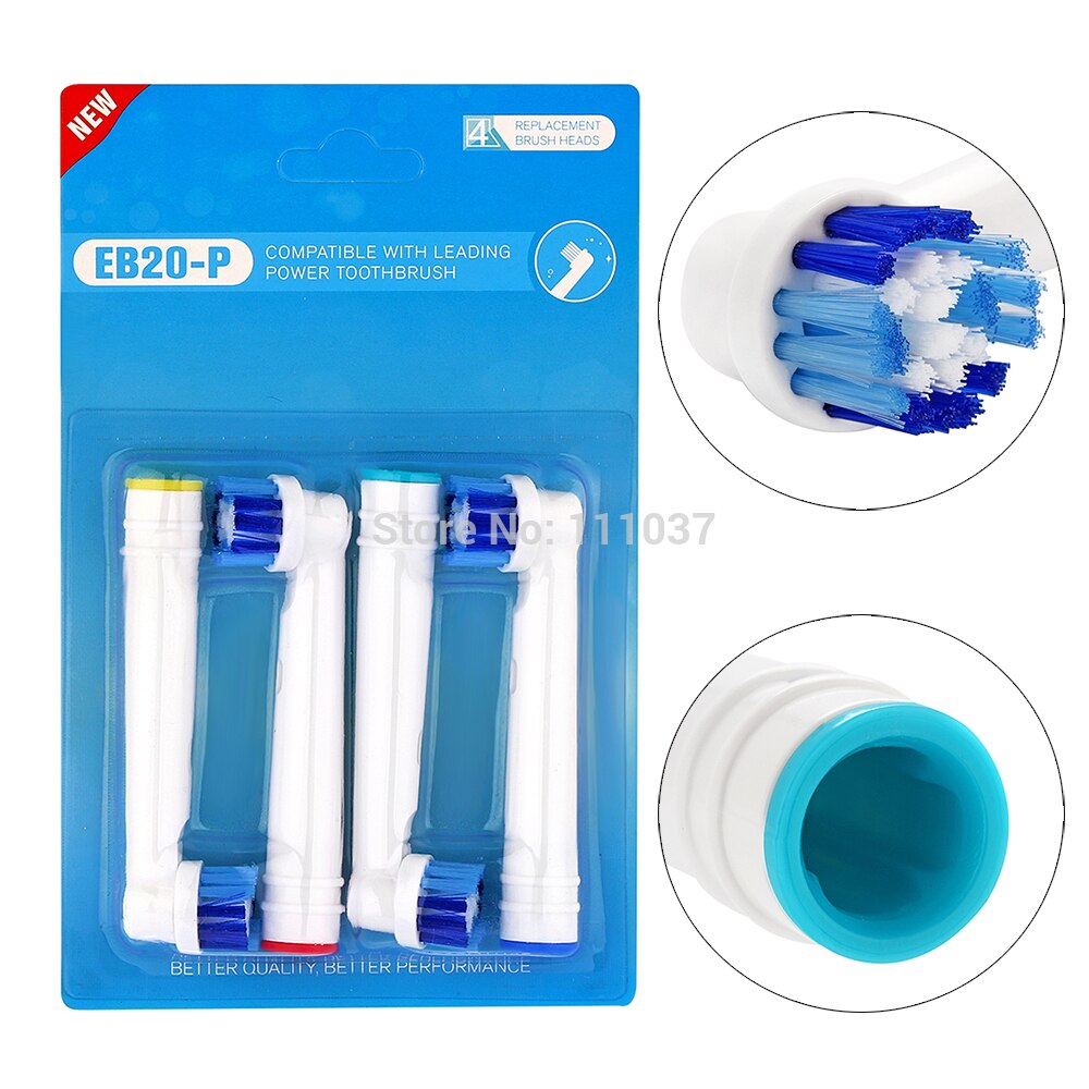 Electric Replacement Tooth Brush Heads EB20-P Oral Hygiene Clean 10pack(40pcs)