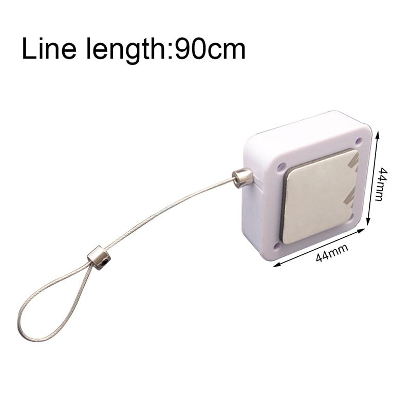 Automatische Deurdranger Punch-Gratis Automatische Sensor Deur Dichter Universele Deurdranger Automatische Organizer Schuifdeur Dichter: white 90cm