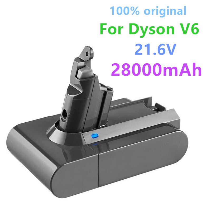 2022 neue Dyson V6 38000mAh 21,6 V Li-Ion Batterie für Dyson V6 DC58 DC59 DC61 DC62 DC74 SV07 SV03 SV09 Staubsauger Batterie: V6 28000mAh