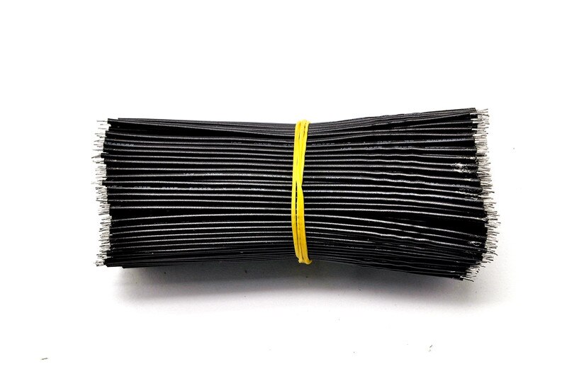 100PCS/Lot PCB Solder Cable 24AWG 10CM Fly Jumper Wire Cables Tin Conductor Wires