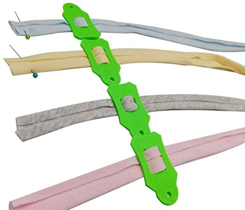 10 Stuks Multi-Maten Vouwen Stof En Vertekenende Strips Roll Tool Set Met 40 Stuks Van Multi-Kleur quilten Pins