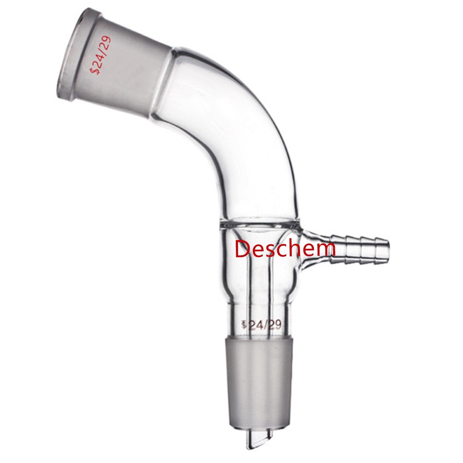 500 ml 24/29 Lab Glas Destillatieopstelling Vacuüm Destilleren Kit Erlenmeyer