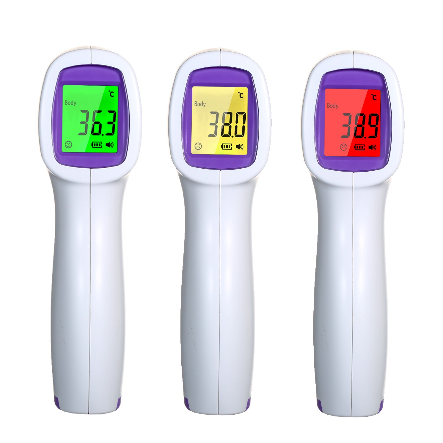 Digitale Infrarood Voorhoofd Thermometer Lcd Ir Thermometer Non-contact Ir Infrarood Thermometer Komen In Europa Binnen Zeven Dagen