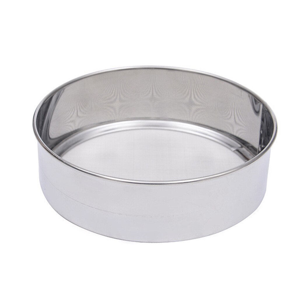 Stainless Steel Mesh Flour Sifting Sifter Sieve Strainer Baking Kitchen Tool: Default Title