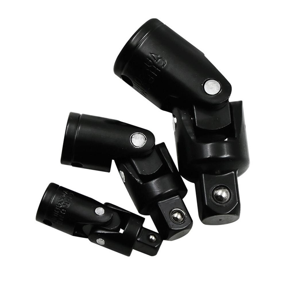 3PCS Kruiskoppeling Socket Set 1/4 3/8 1/2 inch Drive Joint Conversie Adapter Ratchet Mouwen Universele Mouw Handleiding Tool