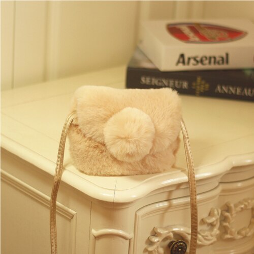 Children Kids Girls Cat Tassel Handbag Shoulder Messenger Bags Crossbody Wallet