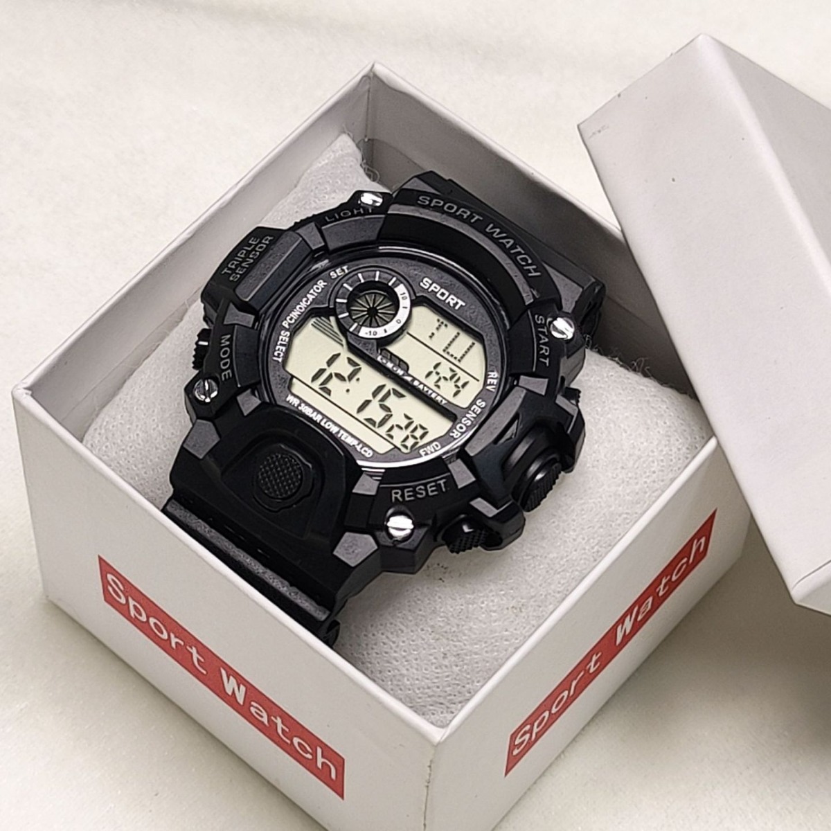 Reloj para niños y estudiantes Escuela primaria y secundaria Relojes despertadores para niños y niñas Reloj electrónico deportivo con luz nocturna para niños