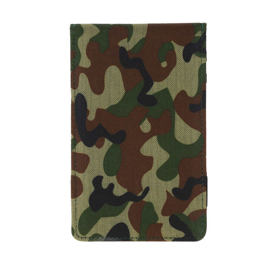 Camo Score Counter Card Yardage Book 18 x 11cm W/ Pencil CO: Camouflage green
