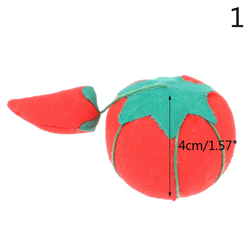 Herramienta de costura de seguridad de punto de cruz pelota de cojín de aguja con forma de calabaza impresa de tela de algodón elástico muñequera pin cojín: 18