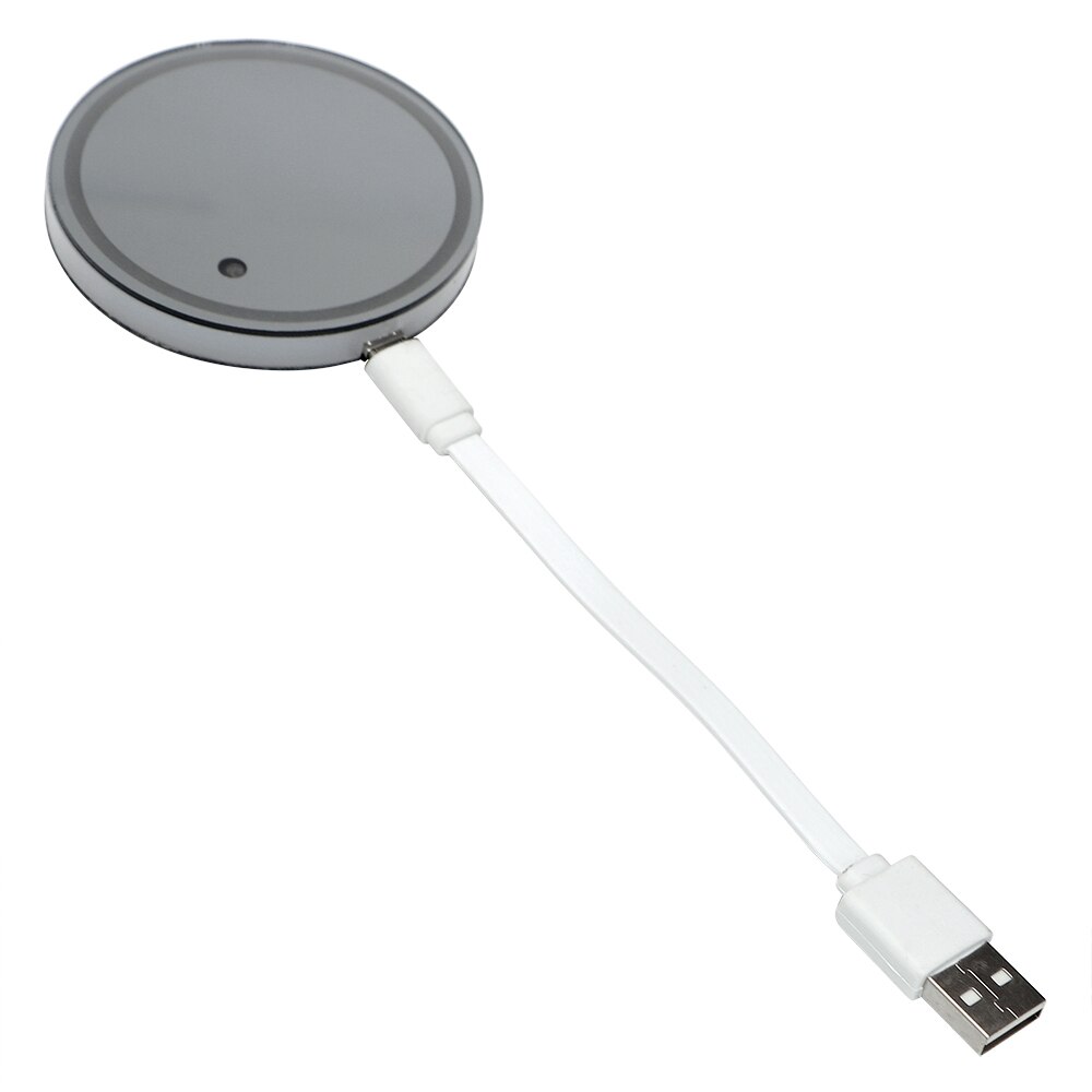 2 stk drikkepute 5 farger usb lade atmosfære bil koppholder bunn pad lys byttebar bil rgb lys