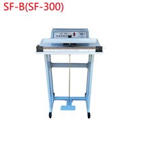 1 pieza de SF-B selladora de impulso de Pedal (SF-300) empaquetadora con estante