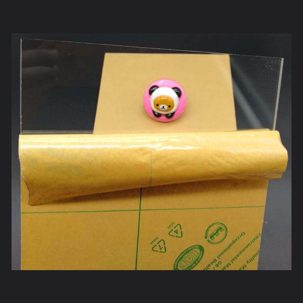 Plexiglass Transparent Clear plastic Sheet acrylic board organic glass polymethyl methacrylate 1mm 3mm 6mm thickness 300*200mm