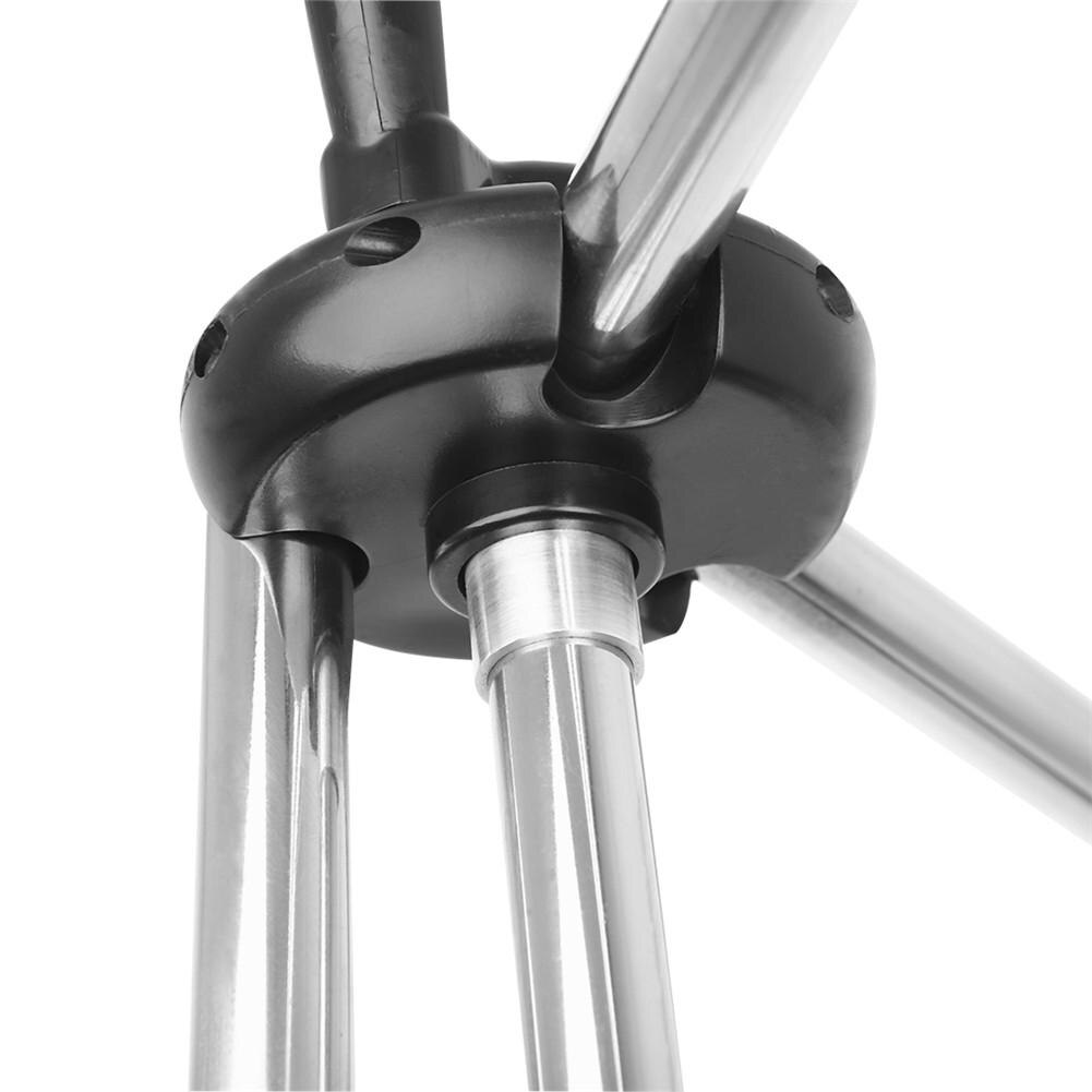 Ld -126 alt saxofon sax bærbar holder sammenklappelig saxofonbeslag justerbar stativinstrumenter tilbehør (læderpose)