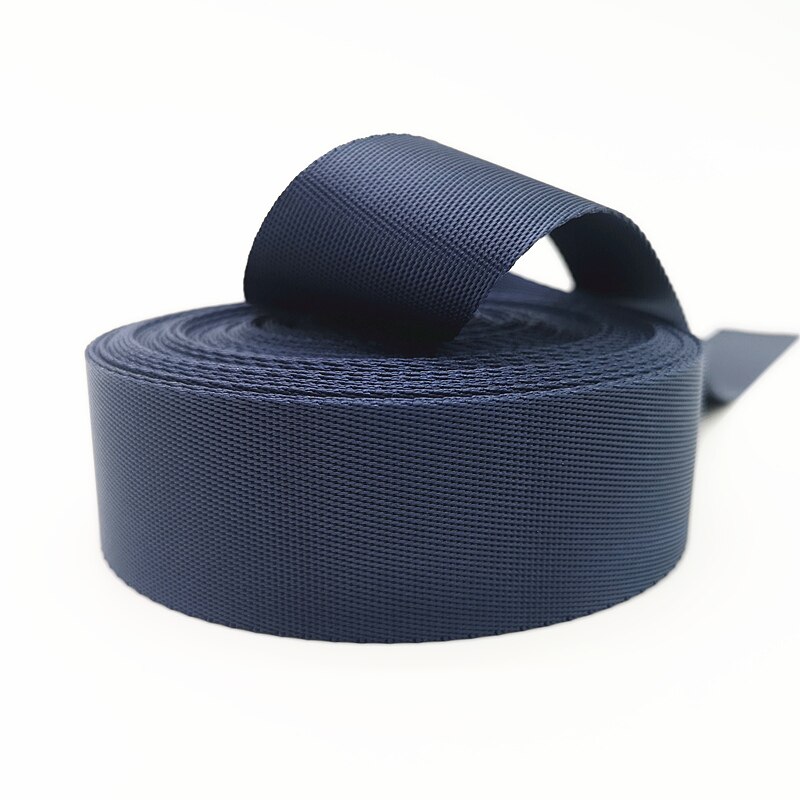 Sangle en Nylon pour sac à dos, 2 Yards, 30mm, accessoires de couture, ceinture: Navy Blue