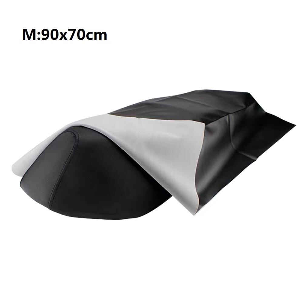 Sml Motorfiets Seat Cover Leather Seat Protector Slijtvaste Waterdicht Cover Voor Motorfiets Scooter Elektrische Voertuig: M