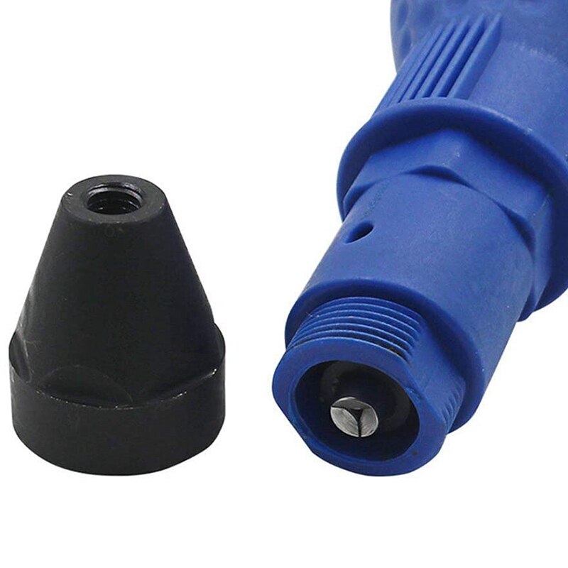 Electric Rivet Nut Rivet Adapter Riveting Tool Drill Bit Adapter Insert Nut Power Tool Accessories Blue