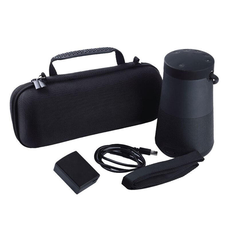 MASiKEN EVA Duro Carry Case para Bose Soundlink Giram/Girar + Caixa de Armazenamento De Casos de Proteção para Plug & Cabo & Bluetooth Speaker