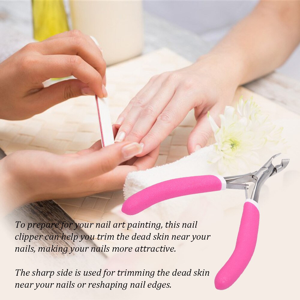 Nail Clipper Nail File Nail Cuticle Scissor Remover Scissor Stainless Steel Finger Toe Nipper Art Tool
