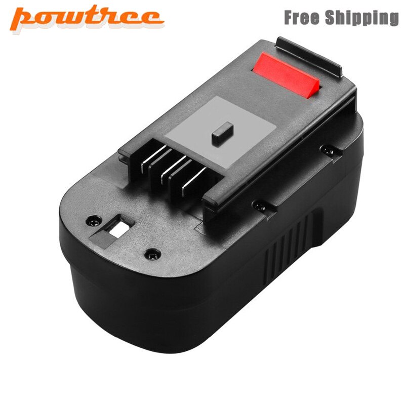 Powtree 3500 Mah 18V HPB18 Ni-Mh Oplaadbare Gereedschap Accu Voor Black & Decker A18 A1718 A18NH HPB18-OPE FS1800CS FS1800D FS180: 1 PACK