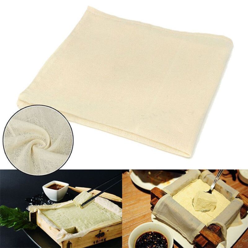 1pcs Large Cotton Gauze Cheesecloth Fabric Reusable Muslin Cloth for Straining, Cooking, Tofu ,Cheesemaking, Baking
