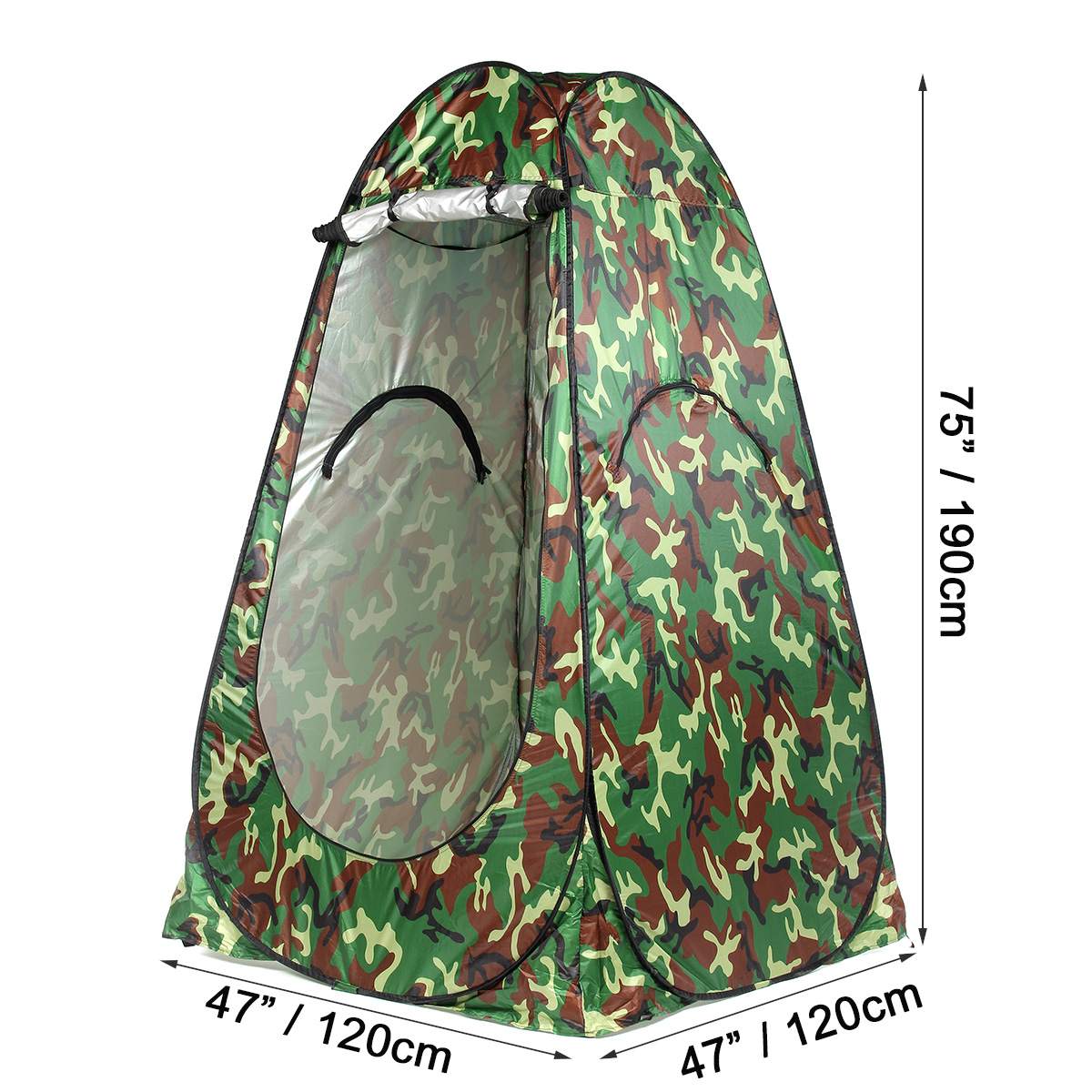 Popping Up Pod Changing Room Privacy Tent Easy Set Up Portable Outdoor Shower Tent Camp Toilet Rain Shelter for Camping, Beach