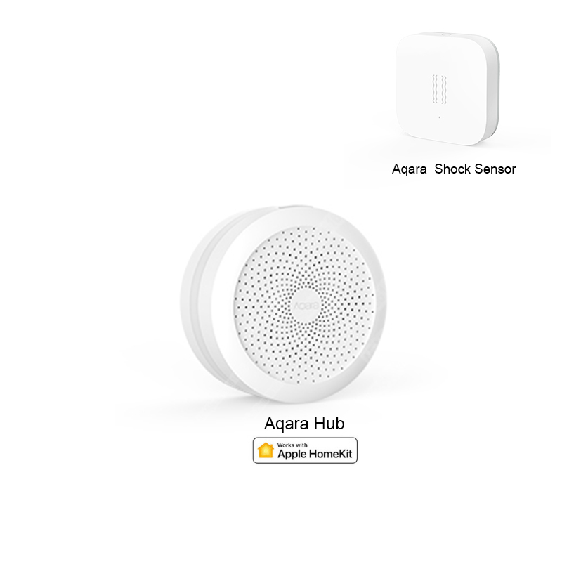 Xiaomi Aqara set Smart Home Kits Gateway Hub Door Window Shock Sensor Body Sensor Wireless Switch Water Sensor for Apple Homekit: 2pcs-1