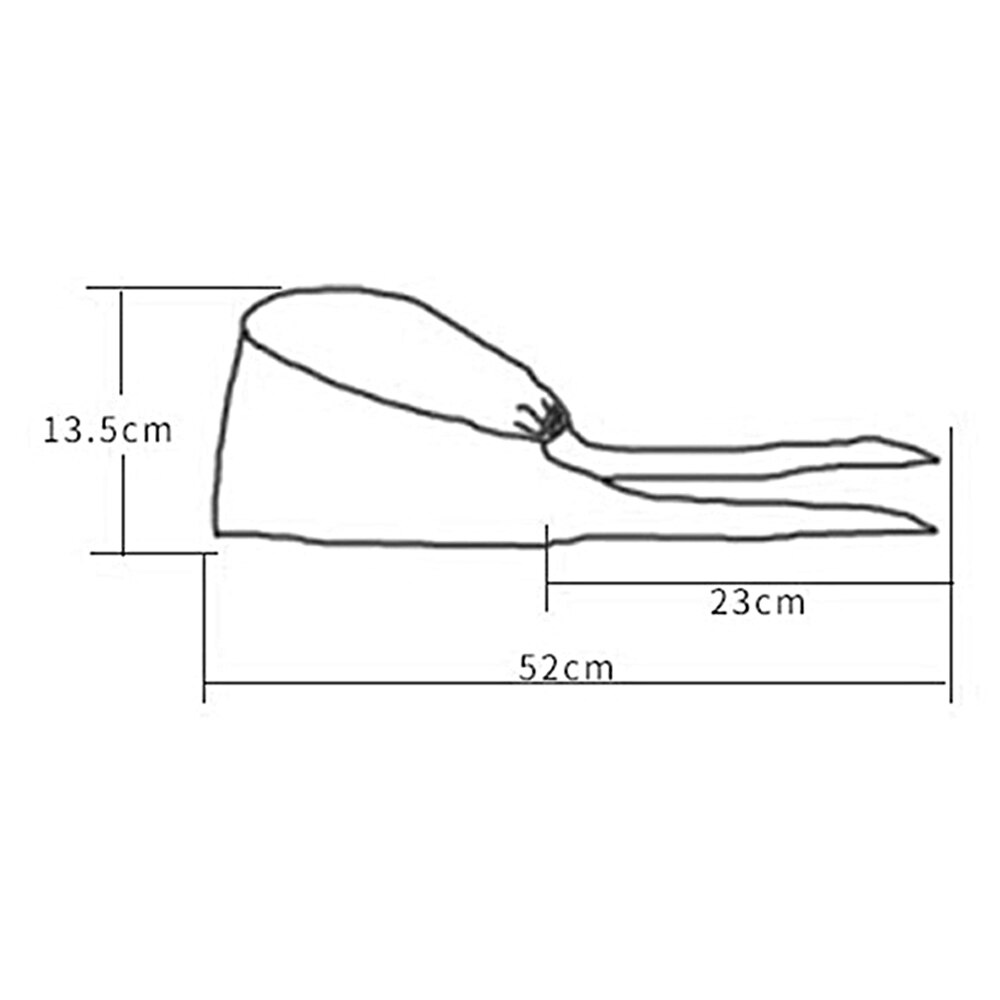1PC Cotton Scrub Cap Adjustable Elastic Printing Hat Bouffant Head Cover Kitchen Hat With Sweatband Hair Accessories for Unisex