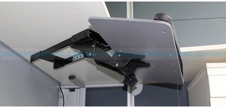 LK06AD Ergonomic Sliding Tilting XL Size Wrist Rest Keyboard Holder with Mouse Pads for Computer Desk Keyboard Tray Stand