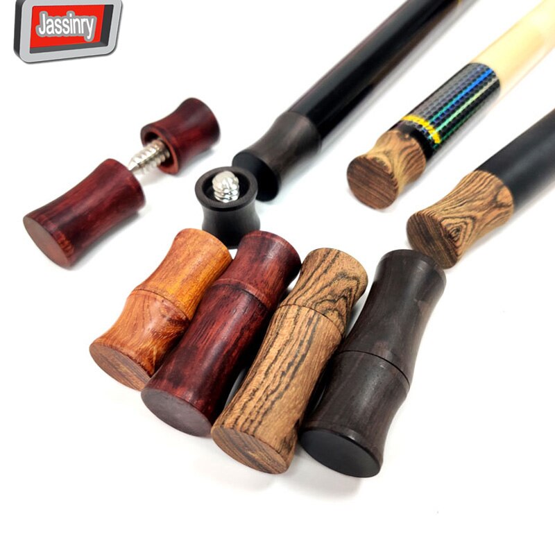 Jasssinry Uni-lock/Radial pin wooden Pool cue joint protectors rosewood/ebony Billiard cue joint protectors