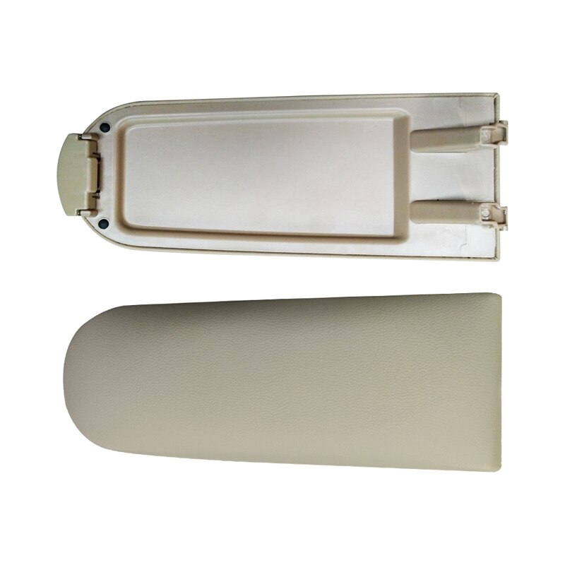 1pc lederen middenconsole armsteun afdekkingen geschikt voor vw passat  b5 golf 4 mk4 jetta bora kever voor volkswagen polo 6r skoda: Beige