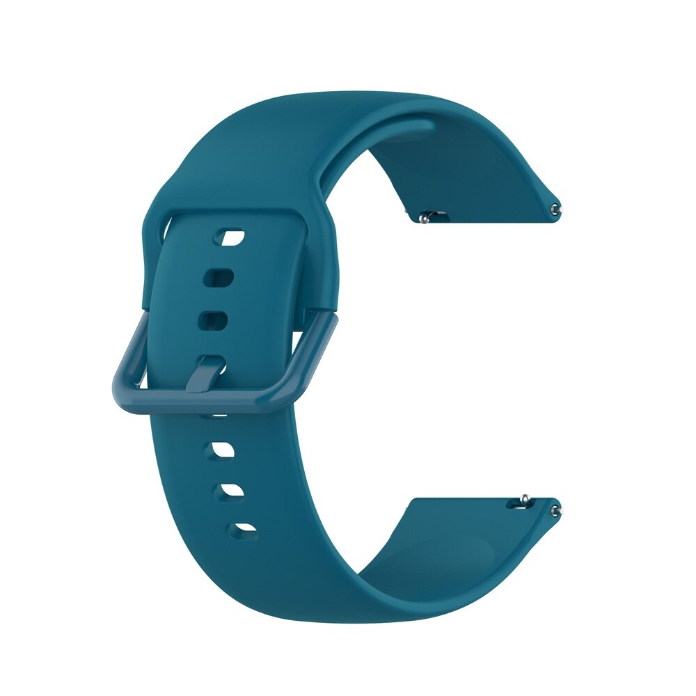 FIFATA-Correa de silicona para Fitbit Versa 2 / Versa Lite/Versa, repuesto de pulsera para Fitbit Versa2: Dark green / L