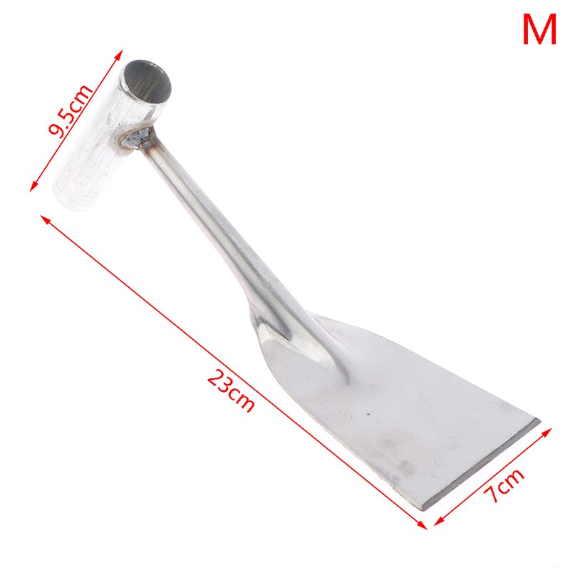 Steel Hardened Hollow Hoe Handheld Weeding Rake Planting Vegetable Farm Garden Tools Agriculture Tool Weeding Accessories: M
