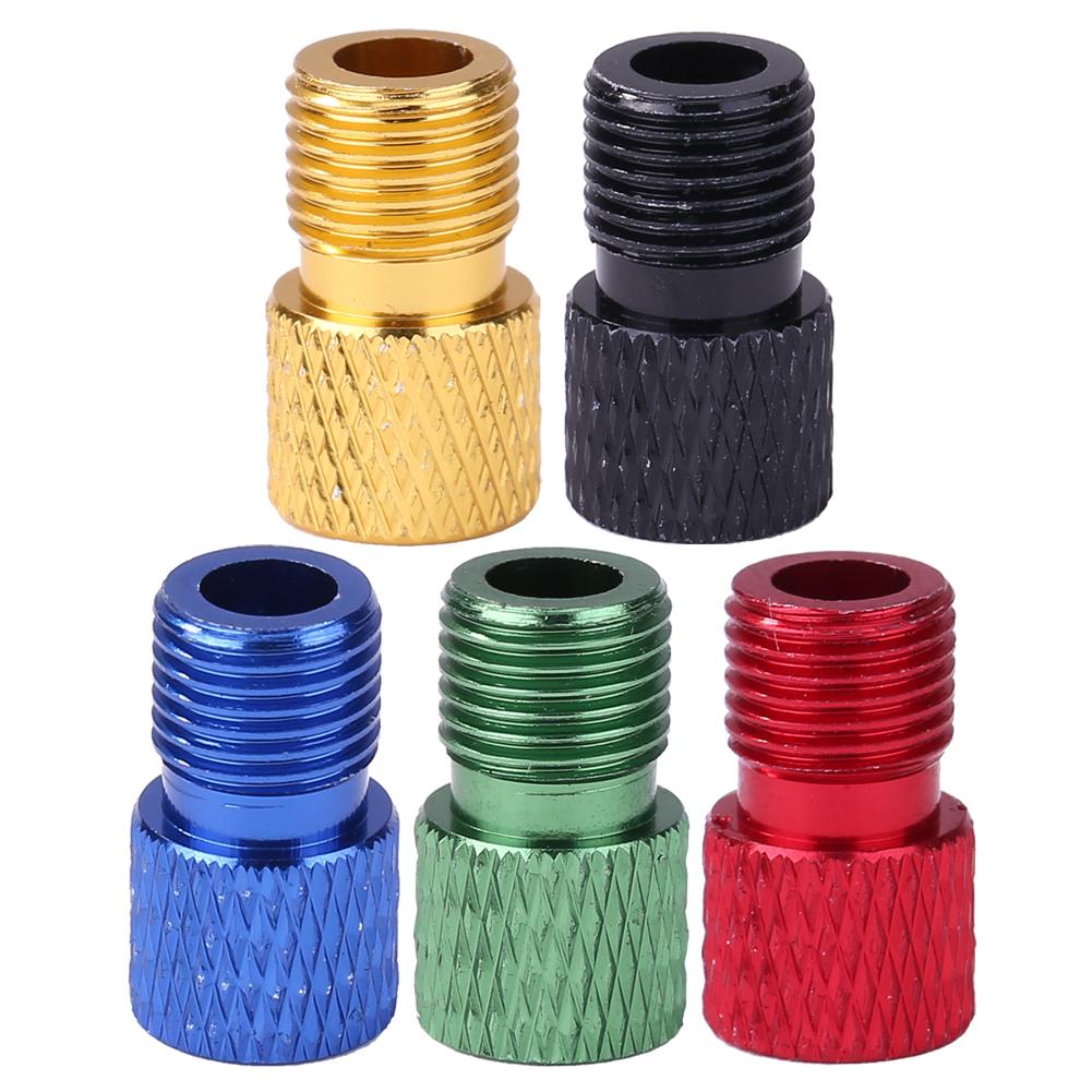 Bike Schrader Valve Adapter Portable Fixed Gear MTB Bike Presta to Schrader Valve Adapter Cycling Tire Tube Tools