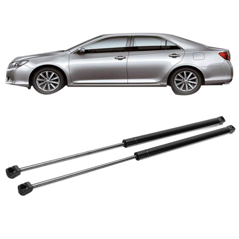 2Pc Hood Lift Support Gas Struts For Toyota Camry 2007 Pair Hood Gas Lift Support Shock Strut Bars Damper: Default Title