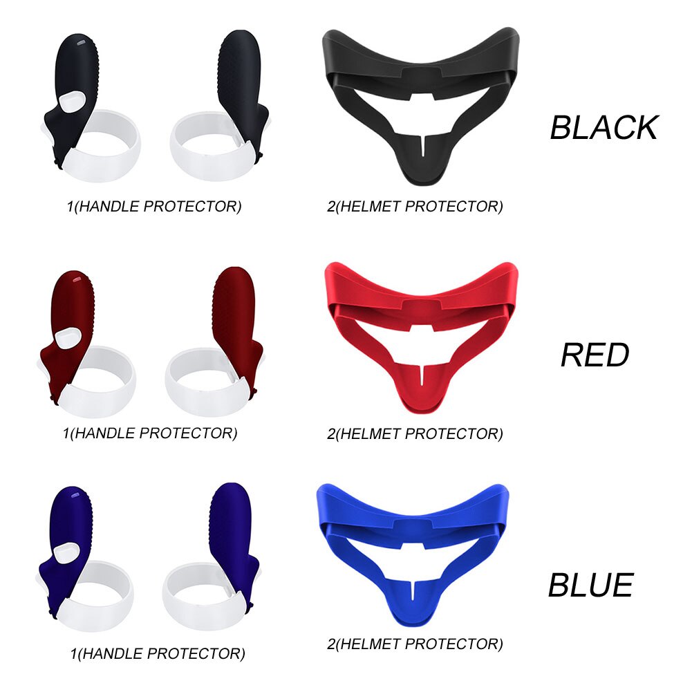 Komfortable Dünne Sweatproof Nicht Unterhose VR Silikon Gesicht Abdeckung Pad Gläser Zubehör Waschbar Lichtdicht Weiche Für Oculus Suche